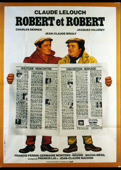 affiche du film ROBERT ET ROBERT