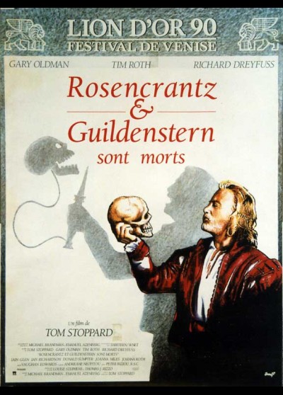 affiche du film ROSENCRANTZ ET GUILDENSTERN SONT MORTS