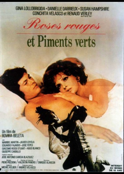 affiche du film ROSES ROUGES ET PIMENTS VERTS