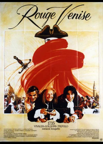 affiche du film ROUGE VENISE