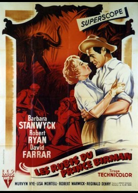 affiche du film RUBIS DU PRINCE BIRMAN (LES)