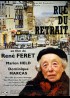 affiche du film RUE DU RETRAIT