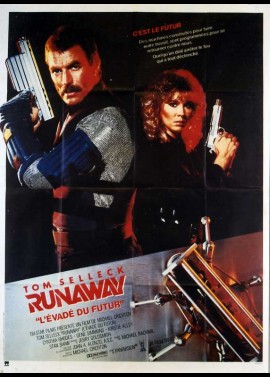 affiche du film RUNAWAY L'EVADE DU FUTUR