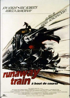 affiche du film RUNAWAY TRAIN A BOUT DE COURSE