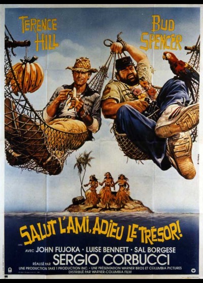 affiche du film SALUT L'AMI ADIEU LE TRESOR