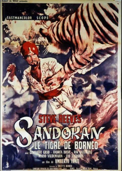 SANDOKAN LA TIGRE DE MOMPRACEM movie poster