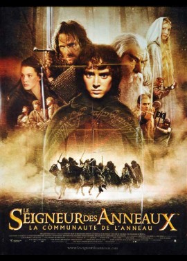 affiche du film SEIGNEUR DES ANNEAUX (LE) LA COMMUNAUTE DE L'ANNEAU