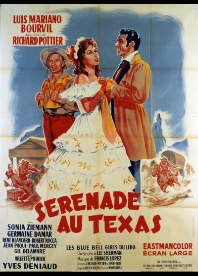 SERENADE AU TEXAS movie poster