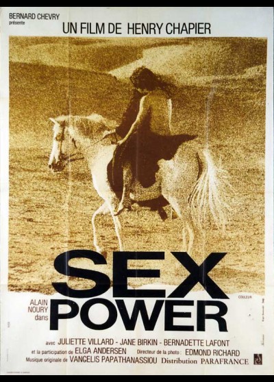 SEX POWER movie poster