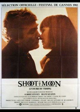 affiche du film SHOOT THE MOON L'USURE DU TEMPS