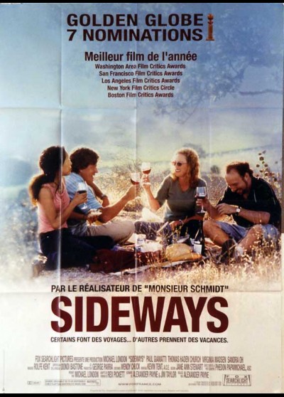 SIDEWAYS movie poster