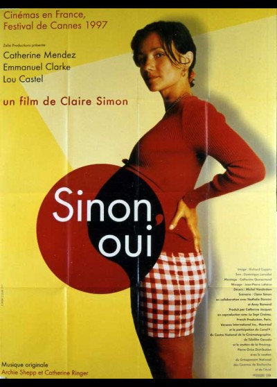 SINON OUI movie poster