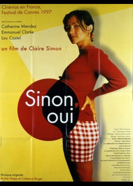 SINON OUI movie poster