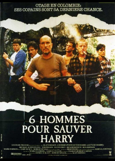 affiche du film SIX HOMMES POUR SAUVER HARRY