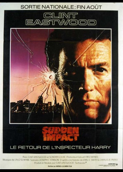 affiche du film SUDDEN IMPACT / LE RETOUR DE L'INSPECTEUR HARRY