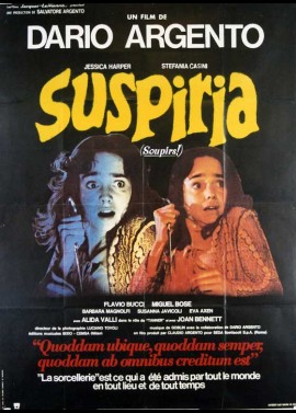 affiche du film SUSPIRIA