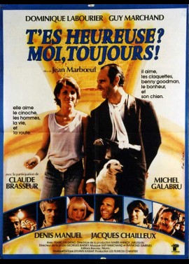 affiche du film T'ES HEUREUSE MOI TOUJOURS