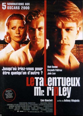 affiche du film TALENTUEUX MONSIEUR RIPLEY (LE) / LE TALENTUEUX MR RIPLEY