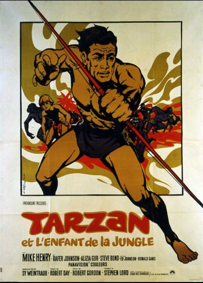 TARZAN AND THE JUNGLE BOY movie poster