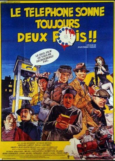 affiche du film TELEPHONE SONNE TOUJOURS DEUX FOIS