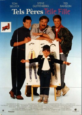 THREE MEN AND A LITTLE LADY / 3 MEN A LITTLE LADY movie poster