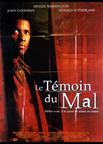 affiche du film TEMOIN DU MAL (LE)