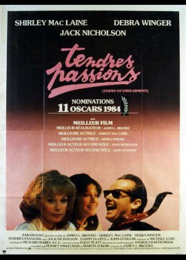 affiche du film TENDRES PASSIONS