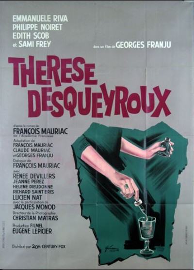 affiche du film THERESE DESQUEYROUX