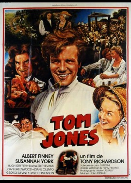 affiche du film TOM JONES ENTRE L'ALCOVE ET LA POTENCE