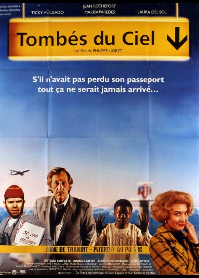 affiche du film TOMBES DU CIEL