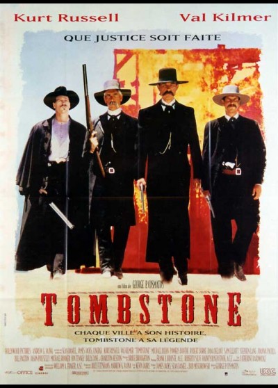 TOMBSTONE movie poster