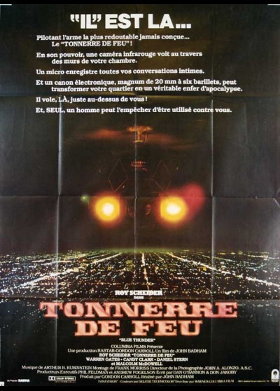 affiche du film TONNERRE DE FEU