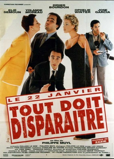 affiche du film TOUT DOIT DISPARAITRE