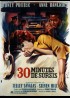 affiche du film TRENTE MINUTES DE SURSIS